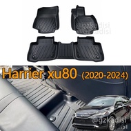 3D car mat Harrier xu80(2021-2026) boot mat  trunk mat luggage mat foot mat car floor mat carpet TPE
