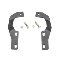 LED Light Pod Metal Hood Mount Bracket Kit/Ditch Hood Light Brackets Compatible with Toyota 4Runner