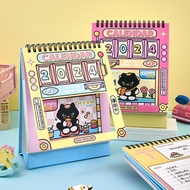 Cartoon Cute 2024 Desk Calendar Style High-value Desktop Decoration Student 2023 Clock Card Memo Countdown 24.5.25