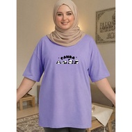 2Y334 [AIYOU] XL-5XL T shirt Women Plus Size Tshirt Woman Clothing Ladies Crop Top Korean Style Clot