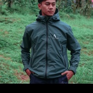 Jacket Pelvoux Norton Waterproof Hitam Goretex size XL
