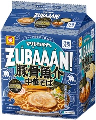【Direct From JAPAN 100% Original】Maruchan ZUBAAAN! Zubaan 3 Meal Pack×9 Garlic Delicious Pork Soy Sa