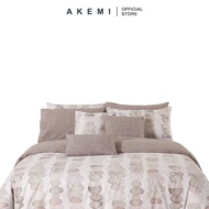 AKEMI 850TC Cotton Select Sincere Aloise (Fitted Sheet Set | Quilt Cover Set | Bedsheet)