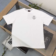 EVISU/God of Fortune 2026 Early Spring New Style Short-Sleeved T-Shirt Men Women Couples Light Luxur