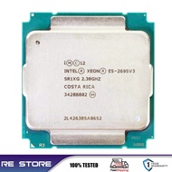 Used Intel Xeon E5 2695 V3 SR1XG 2.3Ghz 14-Cores 35M LGA 2011-3 E5 2695V3 Processor Cpu