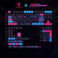 TITANNATION | Jinx Keycap ดำและชมพู PBT