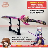 Replika Pedang Cosplay Genshin Impact Mistsplitter Reforged Ayaka