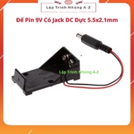 [Embedded Programming A-Z][G29] 9V Battery Base With DC Male Jack 5.5x2.1mm