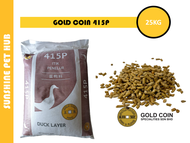 Gold Coin 415P Duck Layer Duck Feed / Dedak Itik Penelur 25KG