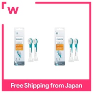 แปรงสีฟันไฟฟ้า Philips Sonicare แปรงเปลี่ยนหัวได้เด็กหัวแปรงขนาดเล็กสำหรับ4 ~ 12ปีชุด2 HX6032/63 (X 