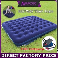 MIRA BESTWAY Premium Flocking Inflatable Camping Air Bed Mattress Tilam Angin Udara Katil Angin Berk