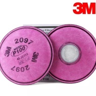 Welding mask filter respirator 3M 2097 P100 PARTICULATE Spray paint Niosh 2091 2097 6200 6800 6502 7