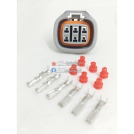Toyota 1JZ GTE Idle Air Control Valve Connector Supra IAC Engine Speed ISCV Socket Connector 6 pins