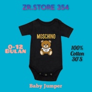 MOSCHINO baby clothes / DISTRO brand baby t-shirts / jumpsuits / baby jumpers / baby jumpsuits / bab