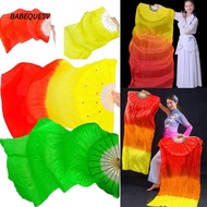 BABEQUE5V Silk Fans Hot Sell Gradient Color Dancer Practice Long Silk Fans