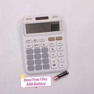 M&G Desktop Electronic Calculator 12 Digits Extra Large Display Two Power MGC-09 (Price For 1 Pcs) (