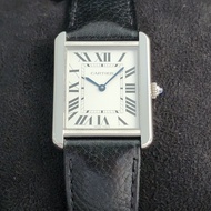 Jam Tangan Cartier Tank Solo Large WSTA0028  Very Mint Condition