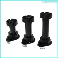 YIN 4pcs Adjustable Height Cupboard Foot Cabinet Leg For Kitchen Bathroom