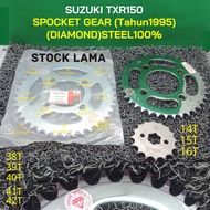 🔥Hot item🔥Suzuki TRS Diamond Spocket Gear [38T/39T/40T/41T/42T](Big Spocket Gear) (100% Steel