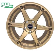 New Sport Rim 17 Inch Rays Forged Dura 7.5jj 5x114.3 One Set 4pcs