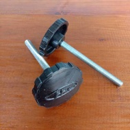 BAUT BOX AKI BAUT TUTUP AKI BAUT KEMPOLAN AKI HONDA C70 SET KANAN KIRI variasi original