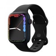 JTLEGEND - Apple Watch Series (42/44/45/49mm) Visz TPU 運動錶帶 - 黑