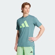 [CHỈ 28.01-VOUCHER 45%] adidas Gym & Training Train Essentials Feelready Logo Training Tee Men Green