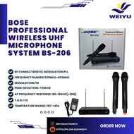 WEIYU Professional Wireless UHF Microphone System BOSE-206