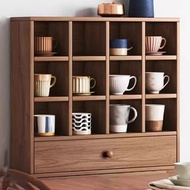 Desktop dining table cup holder, cup storage rack, water cup storage cabinet, coffee cup and tea cup