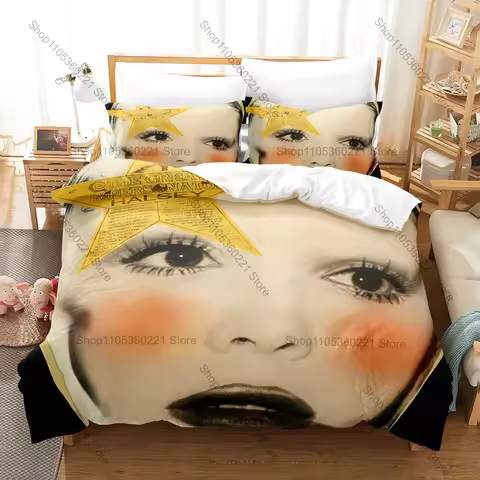 Concept Alt Pop Album Halsey The Great Impersonator 3PCS Bedding Duvet Cover + 2 Pillowcases Halsey 