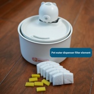 Magic Cat Box Ceramic Water Dispenser Cat Water Dispenser Compatible Filter Element Cat Dog Drinking