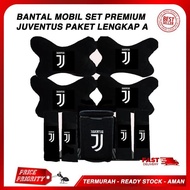 CAR PILLOW PACKAGE + TRASH CAN ECONOMIC CAR ACCESSORIES JUVENTUS JUVE MOTIF