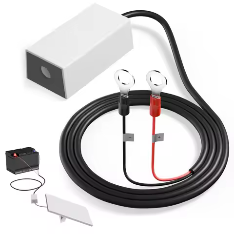 Starlink Mini 12V Battery Adapter with Step Up Converter Battery O Ring Cable to DC Female 12V-24V t