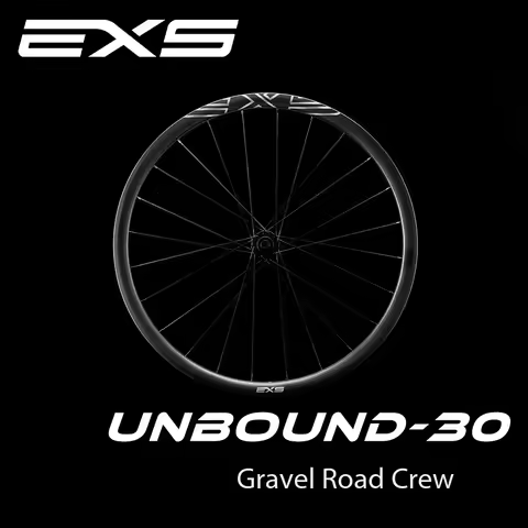 EXS wheelset UNBOUND-30MM Carbon fiber disc brake wheelset for road / gravel 700C 25~50MM