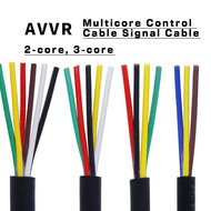 Pure copper RVV control cable, 2-core, 3-core, 0.2/0.3/0.5 square meter multi-core signal wire sheath wire