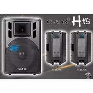 Speaker Fiber G&G Aktif Pasif Bluetooth 15 Inch Model Huper Mesin UEB & UBM | G&G ONLINE COD (1SET) 