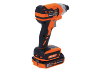 PUMPKIN สว่านไขควงกระแทกไร้สาย 20V รุ่น INF-65ICBL/50261 1/4 นิ้ว ไร้แปรงถ่าน Li-ion สว่านไขควง สว่า