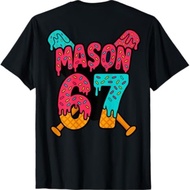 Mason 67 Funny Ice Cream Drip Baseball Meme Design T-Shirt
