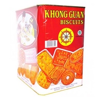 Khong Guan Assorted Biscuits Canned 1600gr
