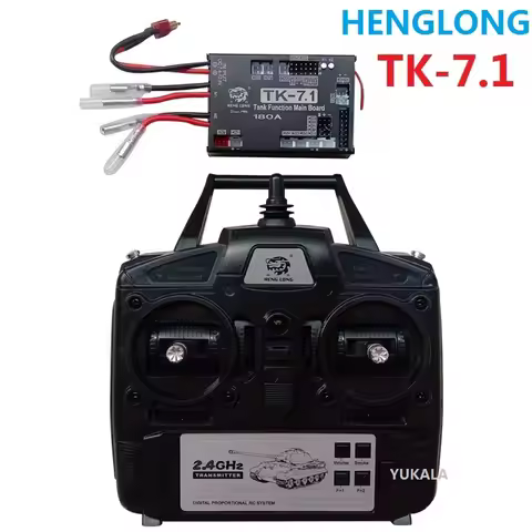 HL(henglong)7.0 7.1 version 2.4G Transmitter /Radio controller +receiver board IC board for 1/16 R/C