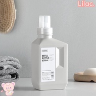 LILAC Detergent Dispenser 400/600/1000ml Laundry Detergent Softener Household Storage Container
