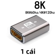Cáp HDMI Mở Rộng 8K HDTV 2.1 Đầu Nối Nữ Sang Nữ Cho Laptop PC TV PS3 PS4 Màn Hình - Bộ Chuyển Đổi Mở