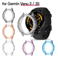 Clear Protective Case For Garmin Venu 3 Case TPU Garmin Venu 3S Case Watch Case Shell Soft Silicone 