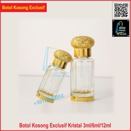Empty Crystal Bottle 3ml/6ml/12ml
