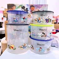 Tupperware Authentic Disney 100 Years 2023 Collection One Touch Tupperware Container 迪士尼100周年庆系列收纳盒