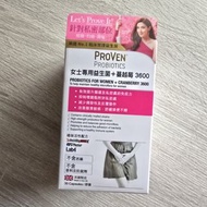 PROVEN-女士專用益生菌 + 蔓越莓 3600 30粒膠囊