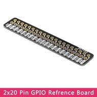 2x20 Pin GPIO Reference Board Marker Pin Definition for Raspberry Pi 4 B 3B+ 3B Zero 2 W 1.3 WH