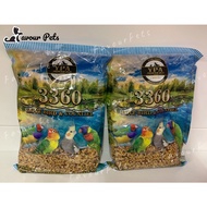 PREMIUM GOLD LOVE BIRD & COCATIEL FOOD YPA 3360/ MAKANAN BURUNG PREMIUM / 600G / FOR BIRD