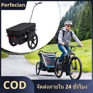 Bike Cargo Trailer Towable Bike Trailer Versatile Transport Removable with Wheels Bike Wagon Trailer