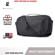 BANGE Hertz Messenger Crossbody Bag Men Water-Resistant Multi Compartment